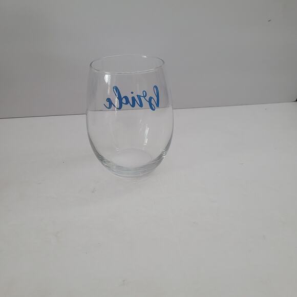 Bride Stemless Wine Glass - Picture 5 of 7